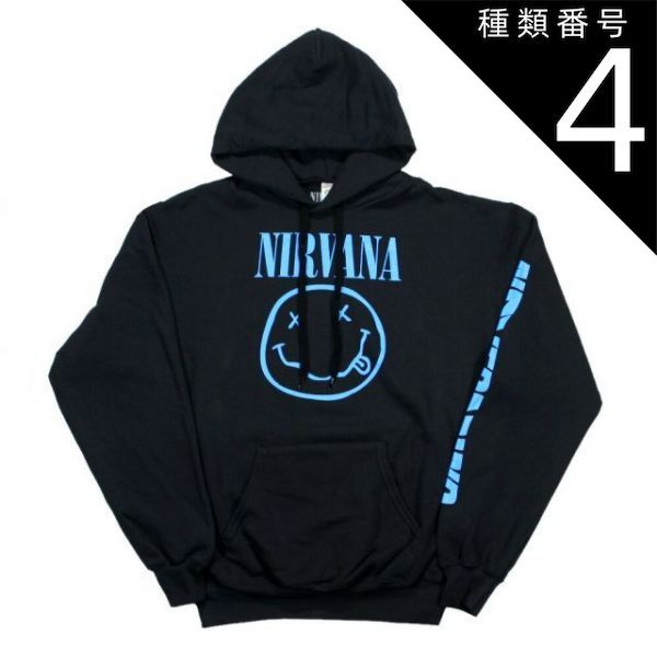 種類4：X-Large Nirvana / Nevermind Hoodie (Black) - ニルヴァーナ プルオーバー パーカ