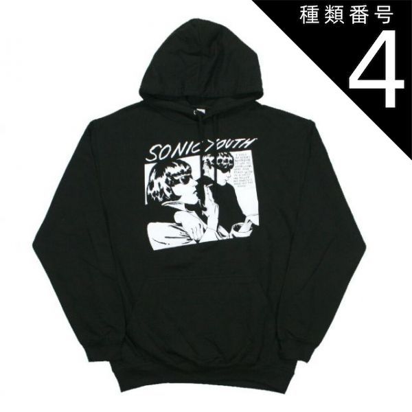 種類4：X-Large Sonic Youth / Goo Hoodie 2 (Black) - ソニック・ユース プルオーバー パーカ