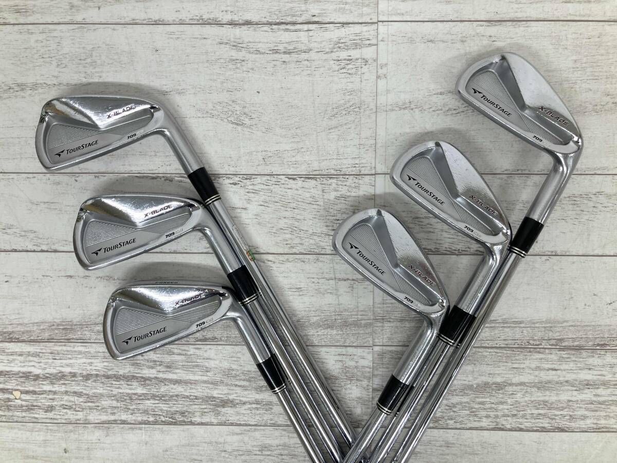 BRIDGESTONE TOUR STAGE X-BLADE 709 CB N.S.PRO 950 GH S ブリジストン ツアーステージ エックスブレード アイアンセット