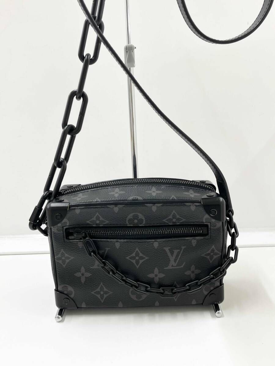 LOUIS VUITTON ヴィトン モノグラム・エクリプス ソフトトランク M44735 ショルダーバッグ