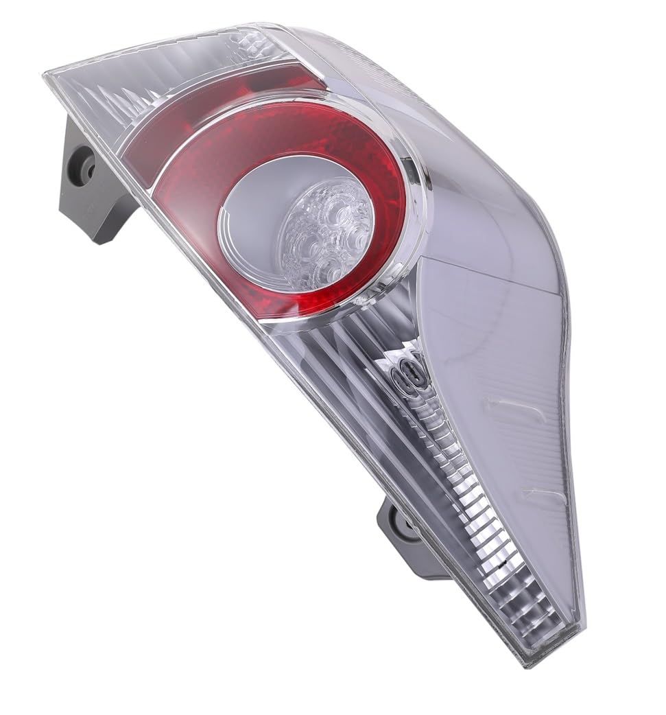 トヨタ 用 アクア NHP10 10系 前期 テールランプ テールレンズ クリア×レッド レンズ 純正 交換 タイプ 社外品 カスタムパーツ (左側) [左側]