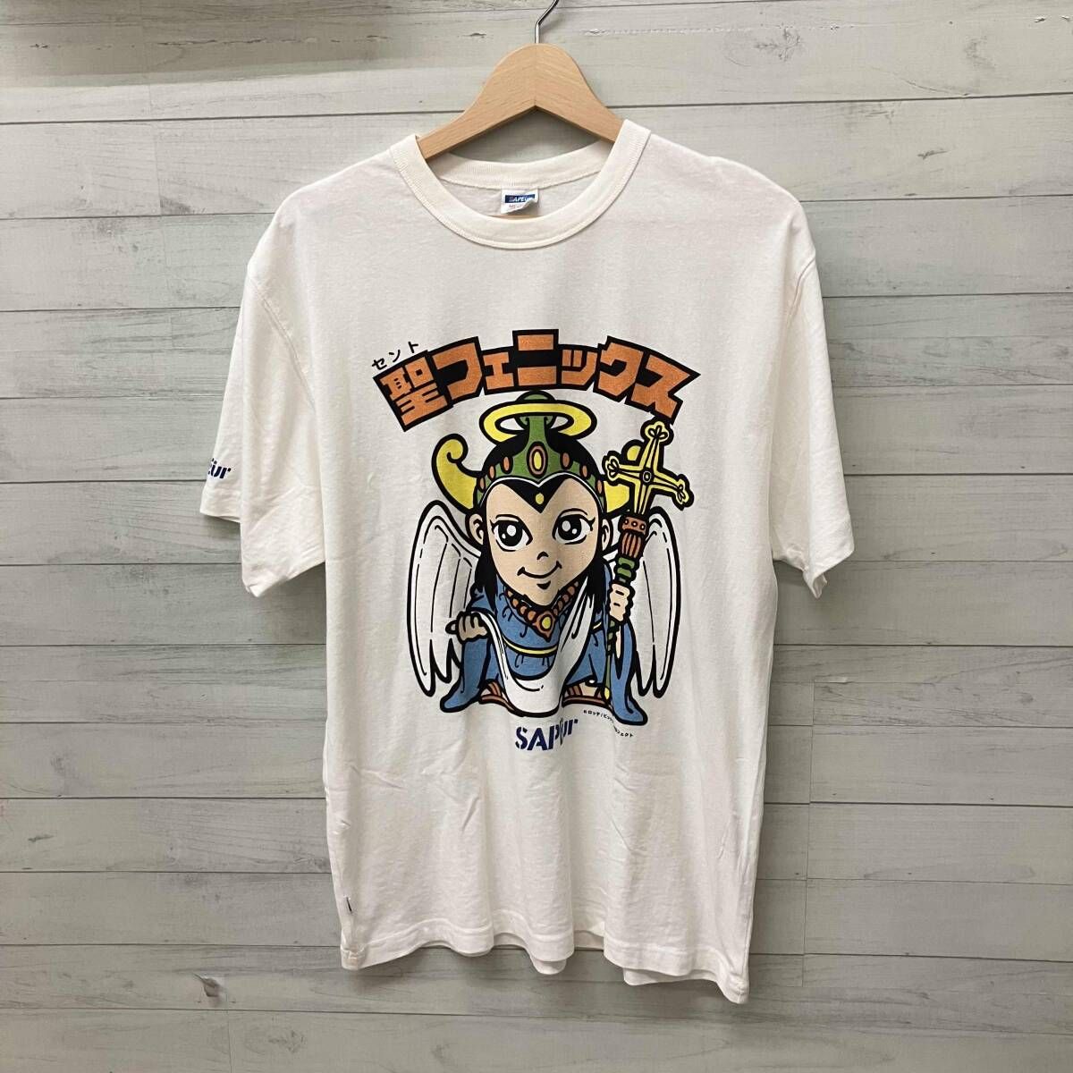 SAPEur サプール 半袖Tシャツ ビックリマン コラボレーションアイテム