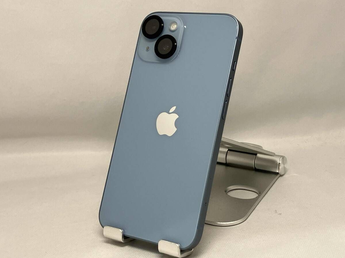 【SIMロックなし】MPWN3J/A iPhone 14 256GB ブルｰ Rakuten