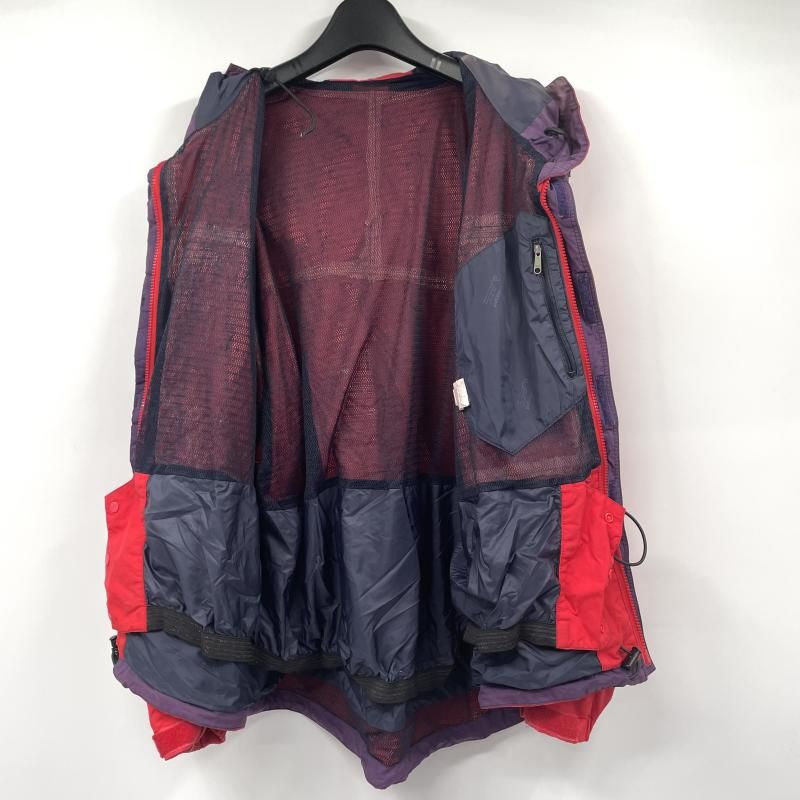 【中古】90s Patagonia ナイトロIIマウンテンジャケット サイズL レッド ▲状態考慮 パタゴニア[17]