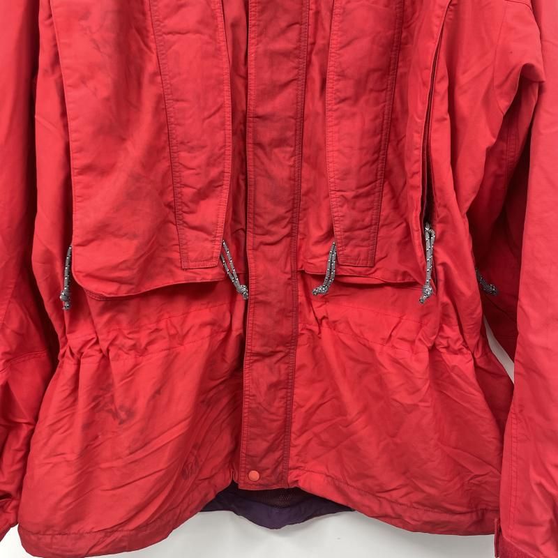 【中古】90s Patagonia ナイトロIIマウンテンジャケット サイズL レッド ▲状態考慮 パタゴニア[17]