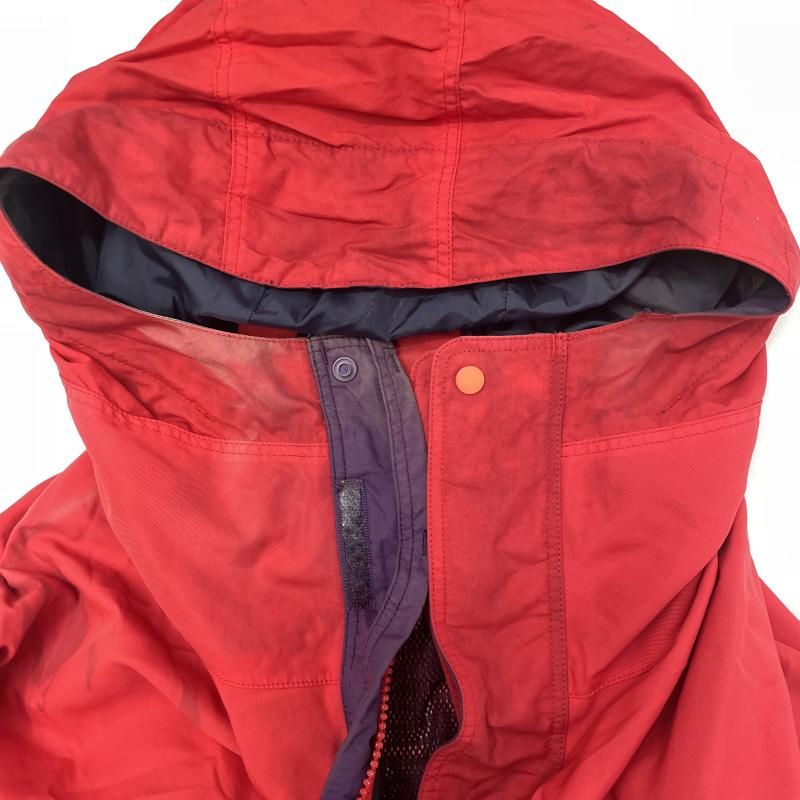 【中古】90s Patagonia ナイトロIIマウンテンジャケット サイズL レッド ▲状態考慮 パタゴニア[17]