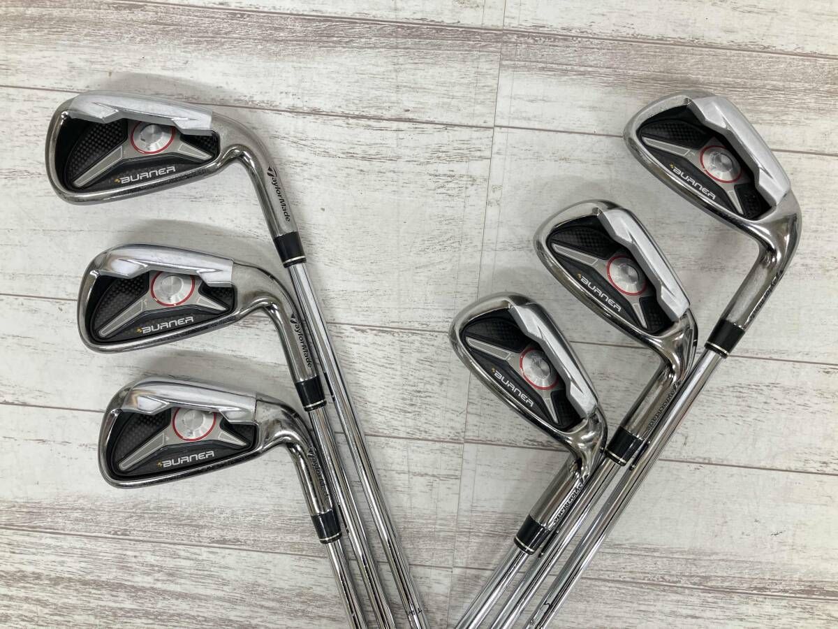 TaylorMade BURNER スチールシャフト テーラーメイド バーナー アイアンセット