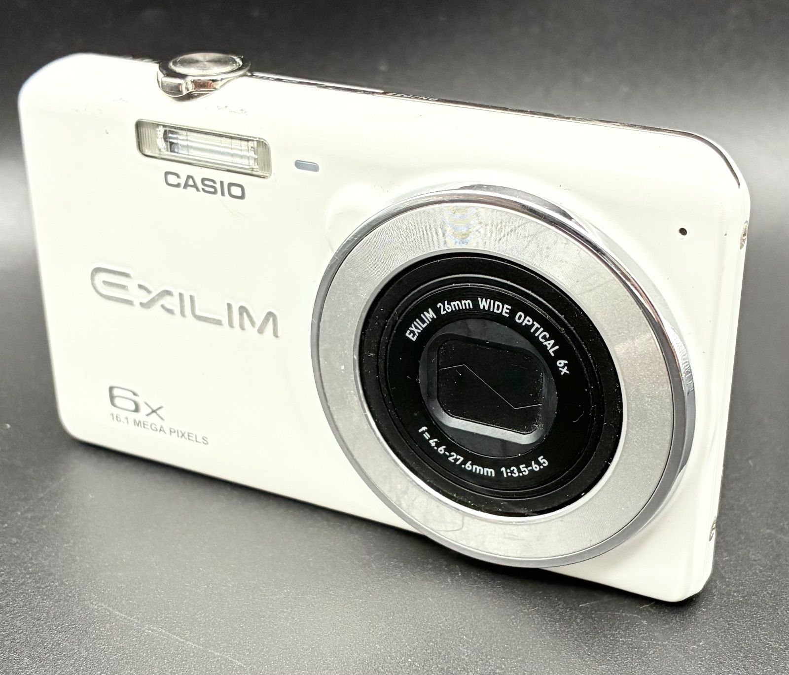 【ジャンク品】CASIO EXILIM ホワイト デジタルカメラ