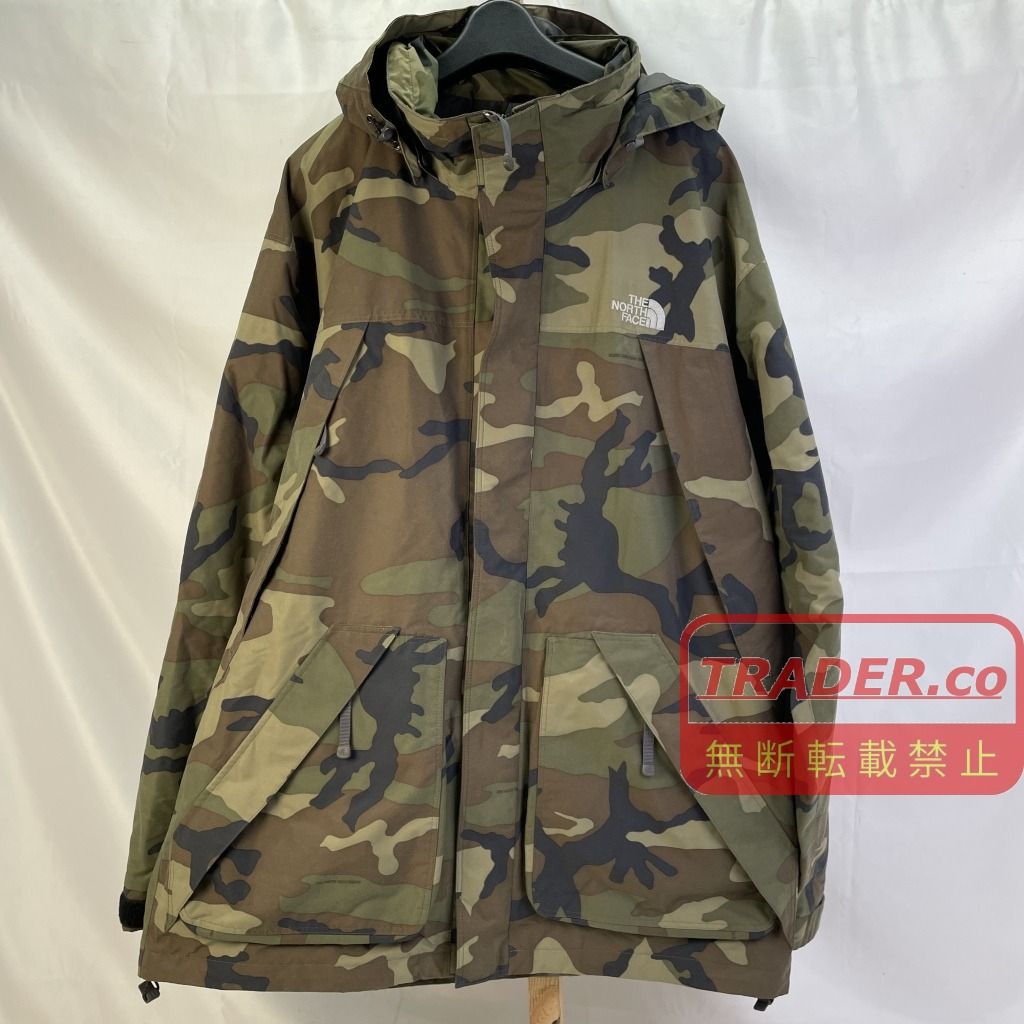 01w-6905 ザ・ノースフェイス THE NORTH FACE マカルジャケット 迷彩 カモ サイズXXL メンズ アウター ナイロン NP10402 【中古品】