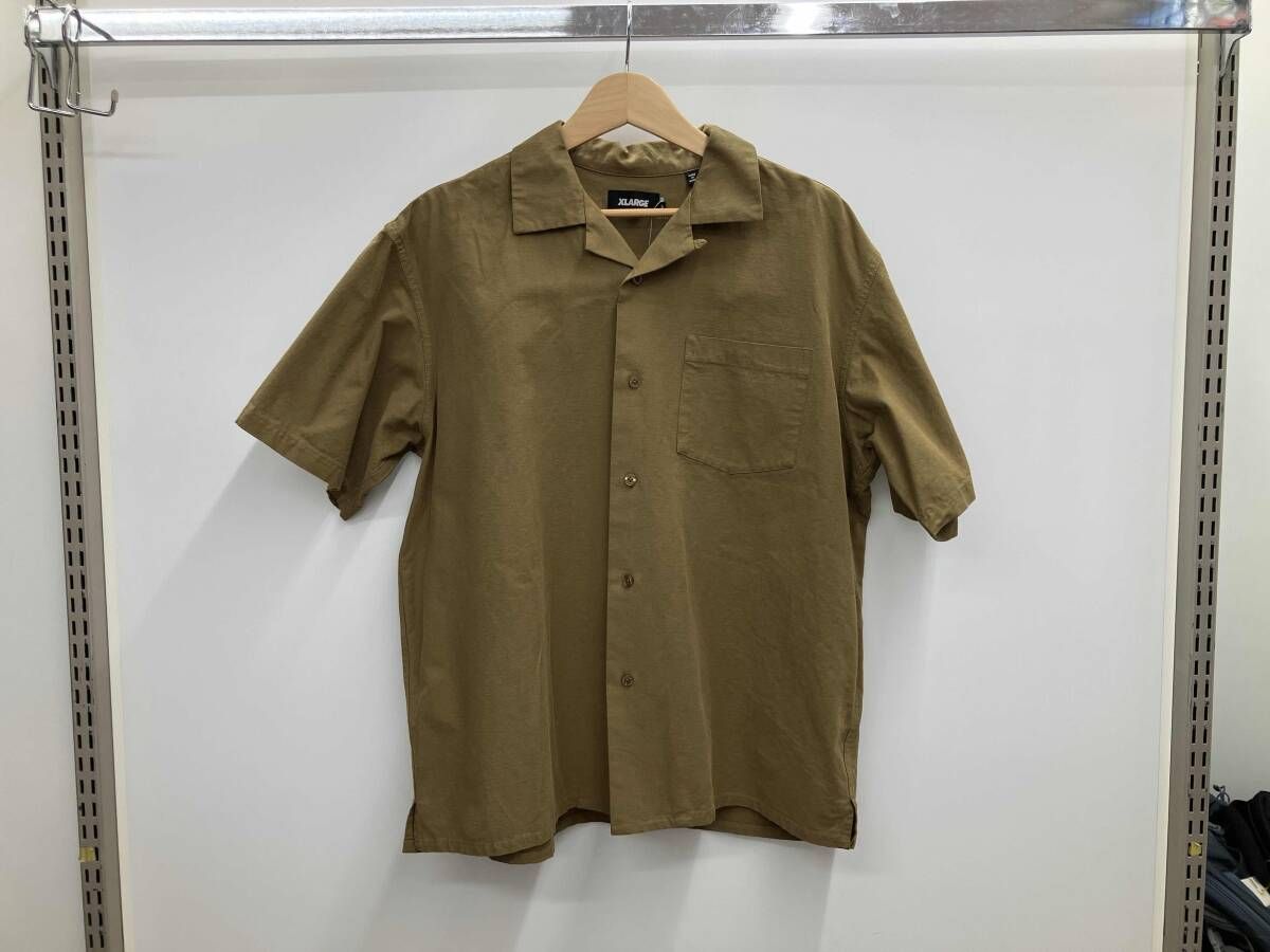 カーキ X-LARGE エクストララージ 101252014003 半袖シャツ サイズM カーキ