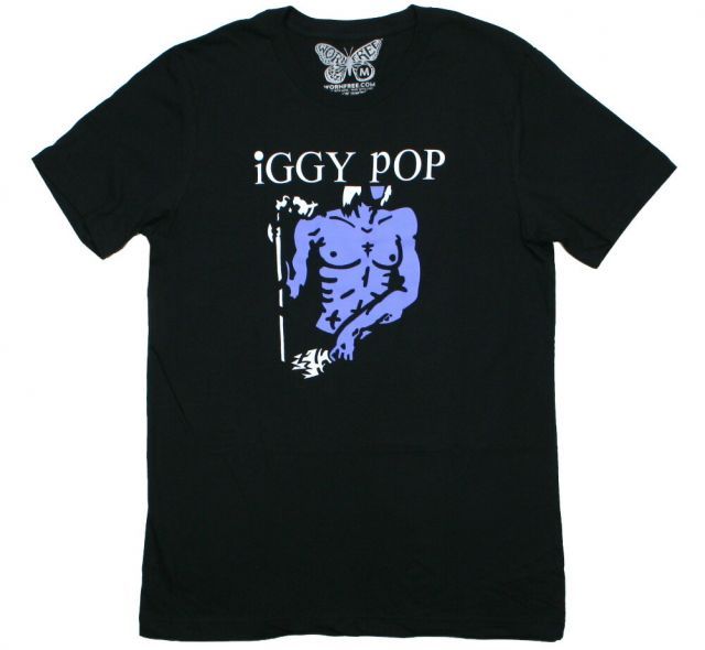[Worn Free] Iggy Pop / Kill City Tee 2 (Black) - [ウォーン・フリー] イギー・ポップ Tシャツ 6,240円