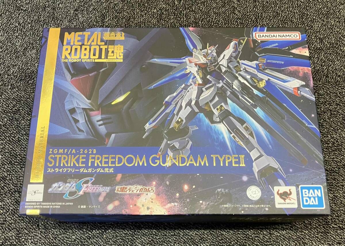 模型・プラモデル 新品未開封 L ROBOT魂 ストライクフリーダムガンダム弐式