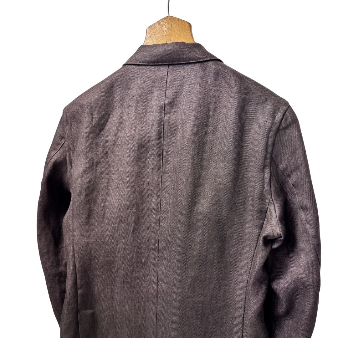 MAKER'S SHIRT KAMAKURA 鎌倉シャツ ヘンプ100％ ヘリンボーン