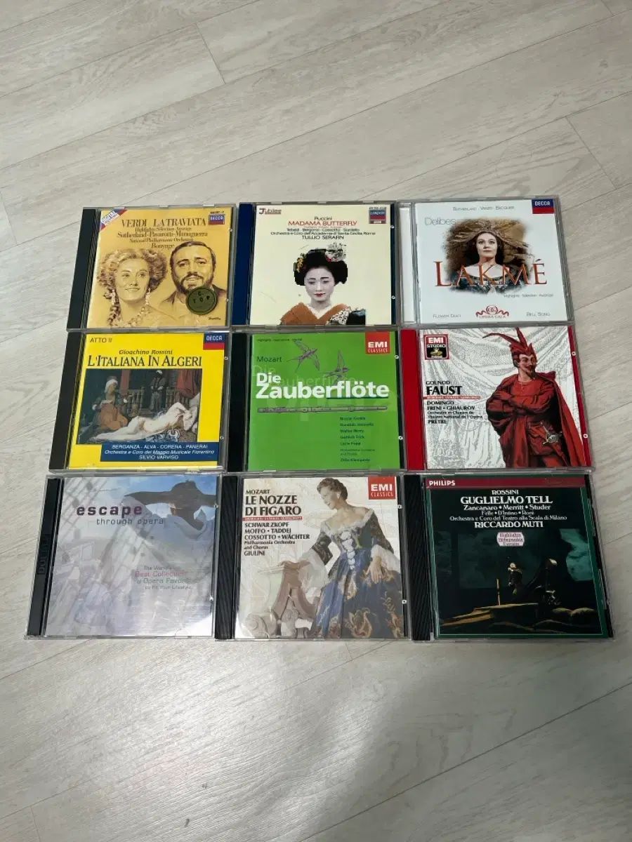Classic CD 9 腸 Opera まとめ売り