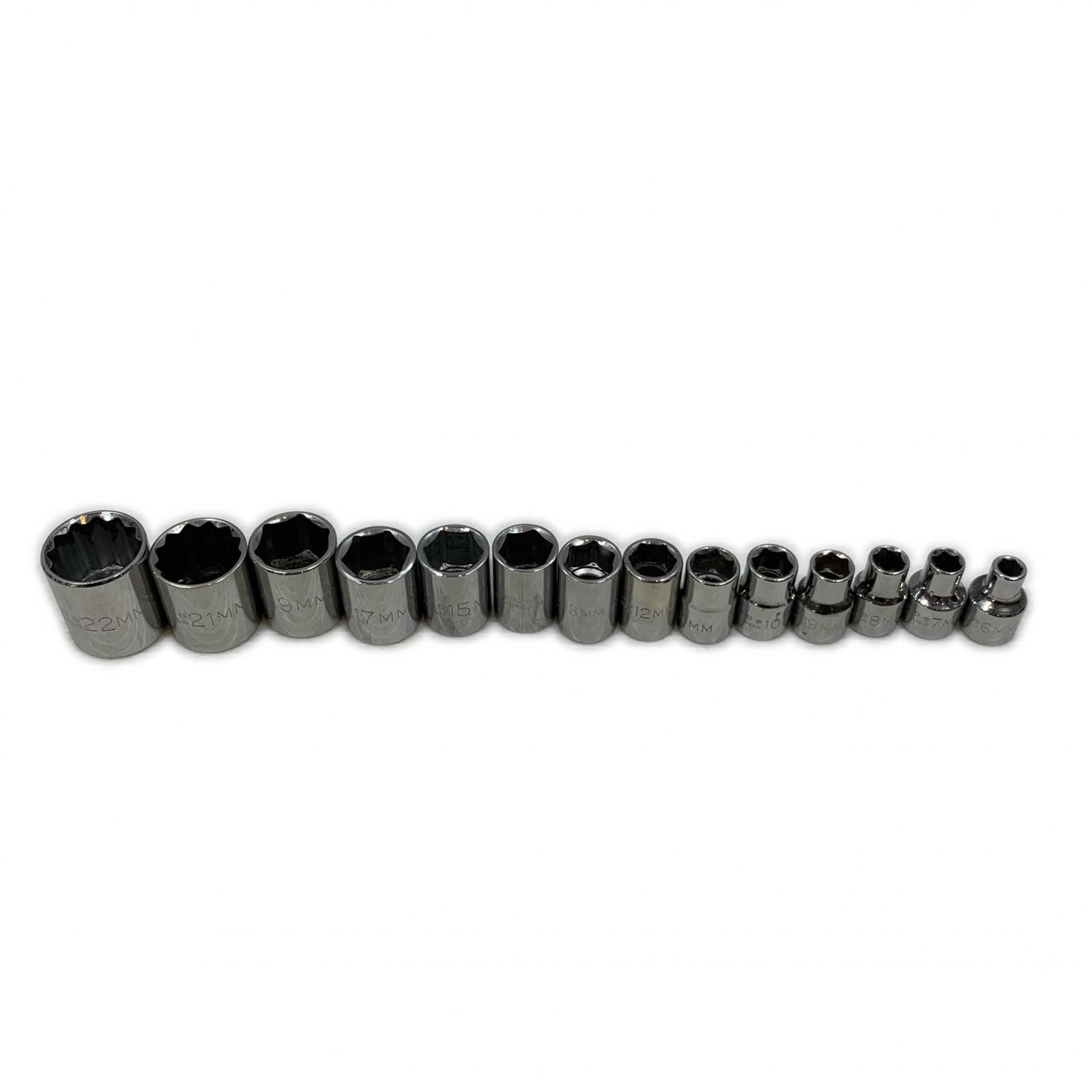 PROTO 工具 ハンドツール ソケット 14個セット/6.7.8.910.1112.13.14.15.17.19.21.22 PROTO 工具 ハンドツール ソケット 14個セット/6.7.8.910.1112.13
