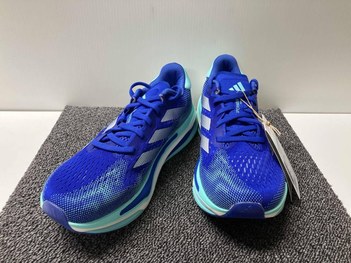 ★タグ付き★ adidas アディダス ID3686 サイズ25.5cm スーパーノヴァ プリマ ランニング ブルー 青 ランニングシューズ