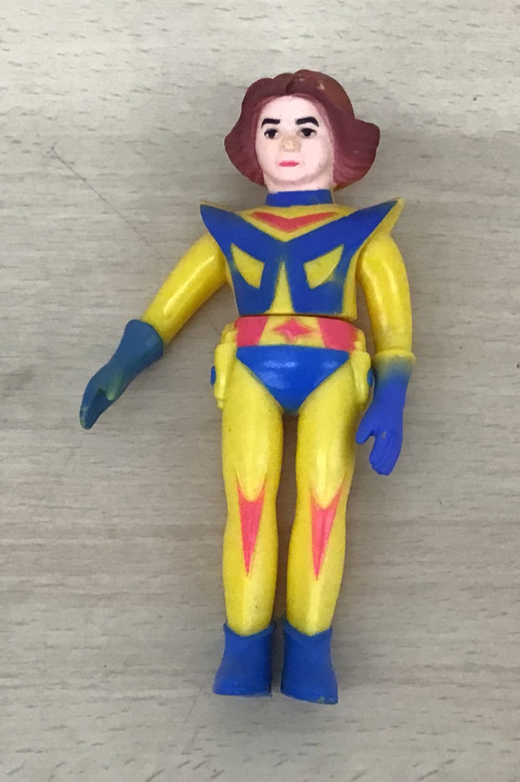 【中古品・現状品】宇宙の騎士　テッカマン　南城二のソフビ　当時物　K-806