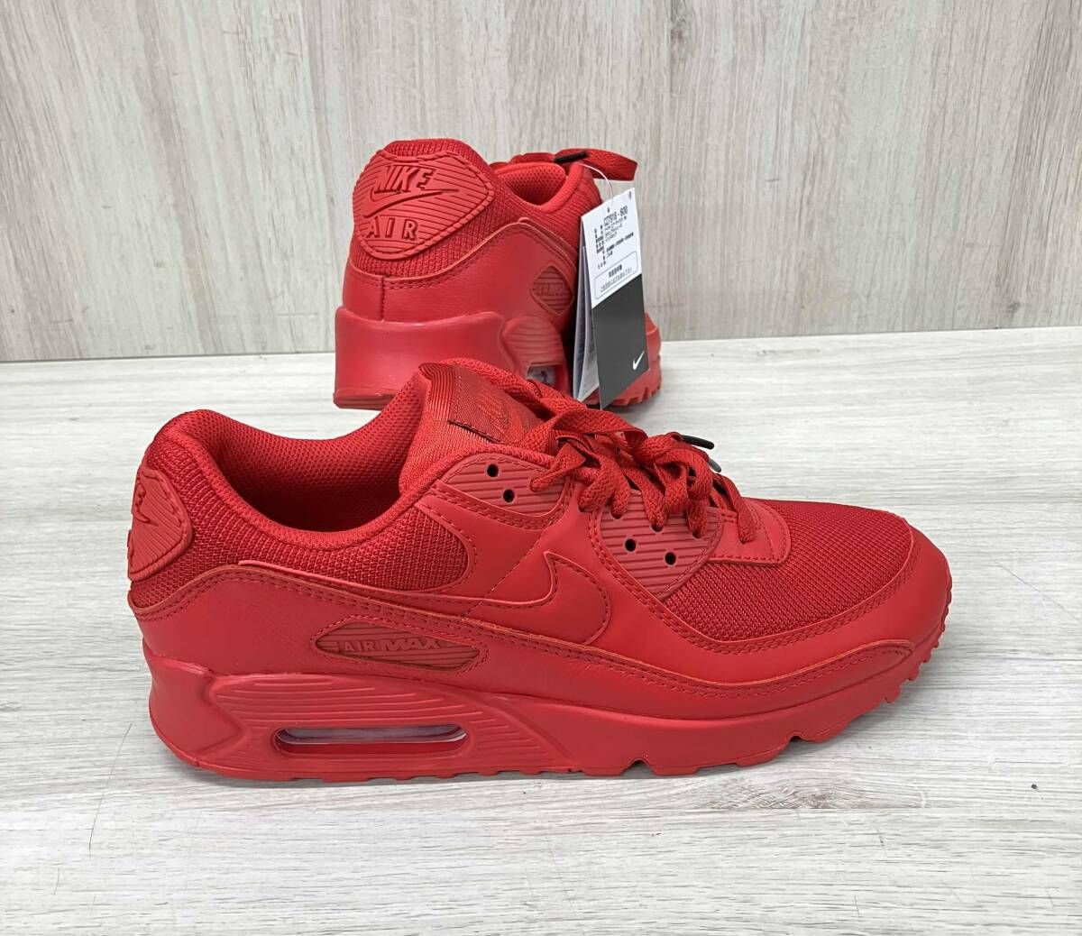 NIKE/ナイキ/スニーカー/CZ7918-600/AIR MAX 90/レッド/26.5cm