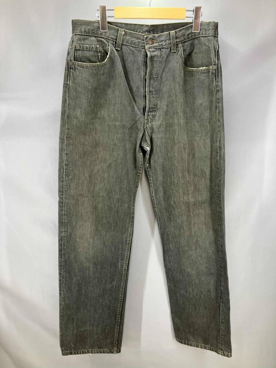 ★ LIVIS リーバイス 90's 501 先染め 520刻印 ジーンズ ジーパン デニムパンツ W36 L30 LL ブラック 通年