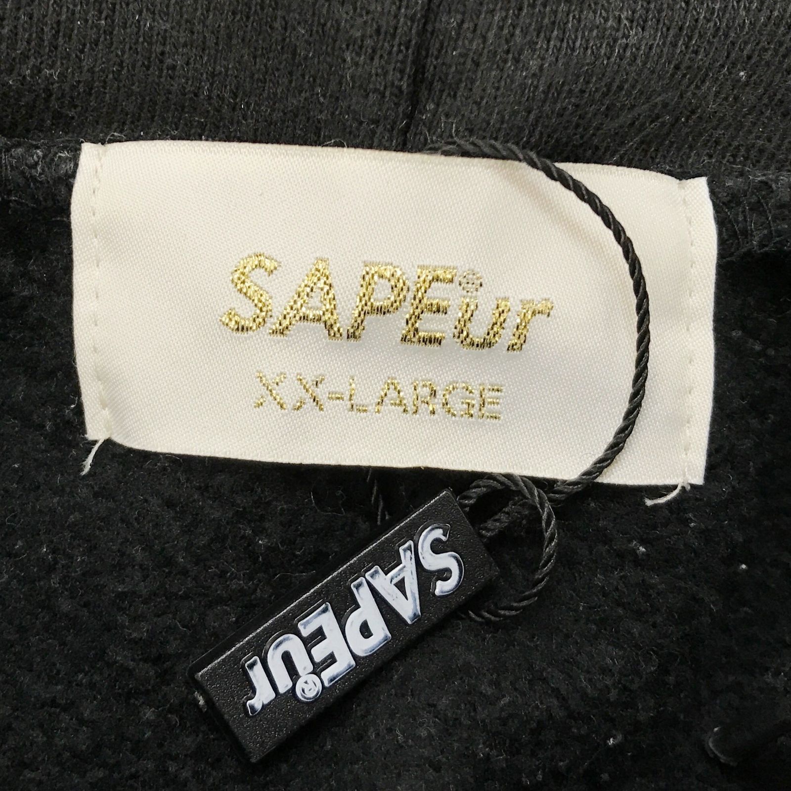 SAPEur サプール beginnings pack 限定 hoodie black フーディー