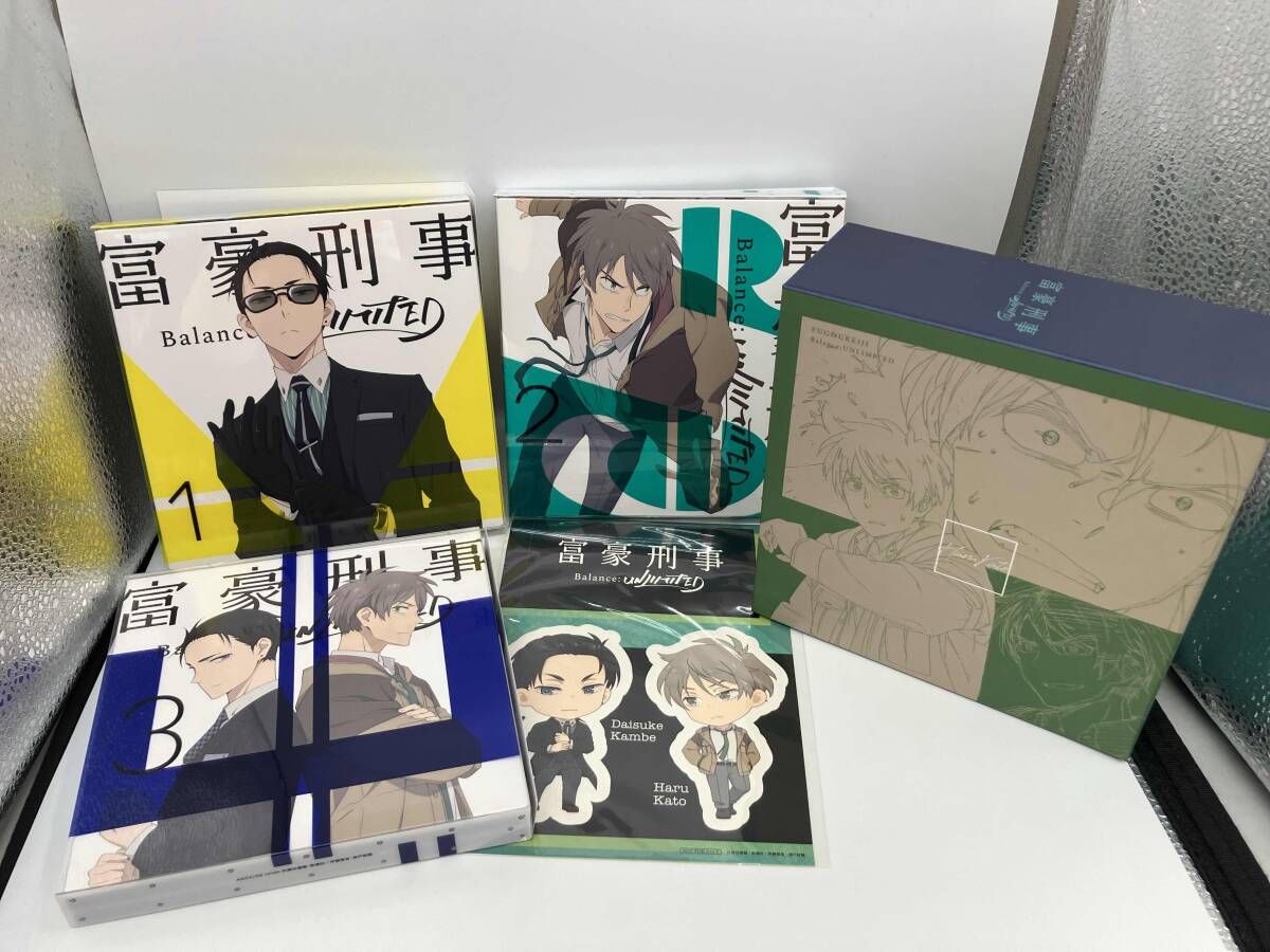 【※※※】[全3巻セット]富豪刑事 Balance:UNLIMITED 1~3(完全生産限定版)(Blu-ray Disc)