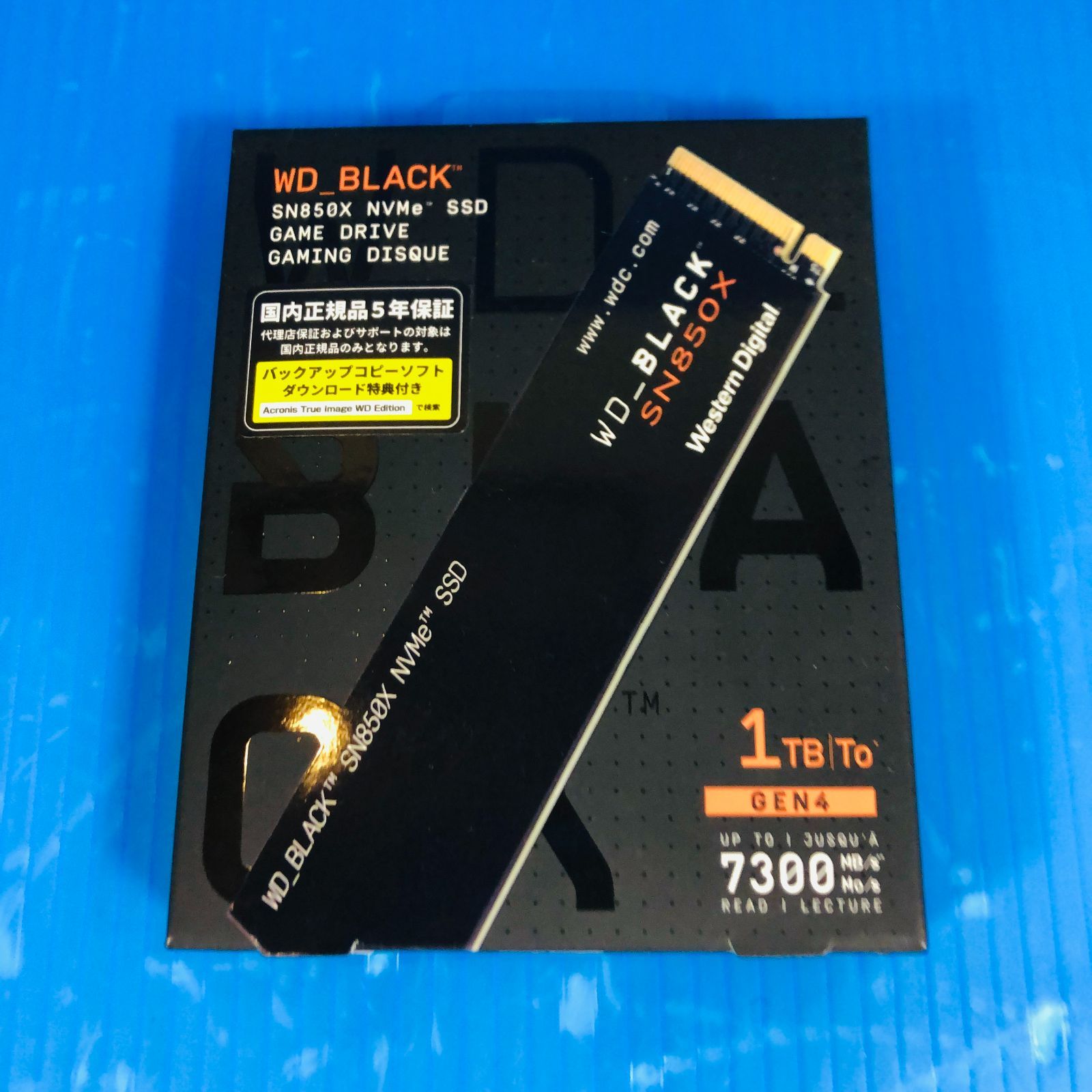 WD_BLACK SN850X 1TB NVMe SSD Gen4 PCIe M.2 2280 新品未開封