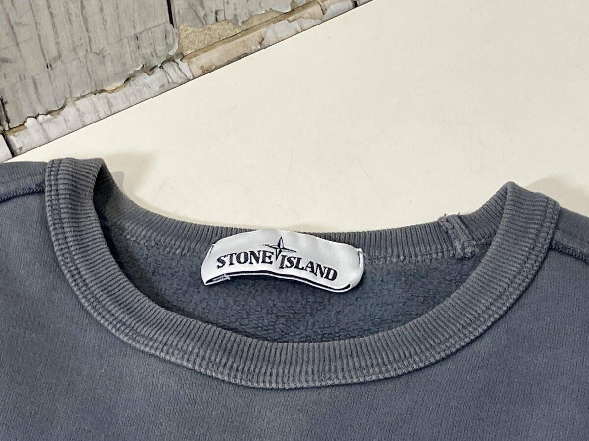 STONE ISLAND ストーンアイランド コットンクルーネックL/Sスウェット 