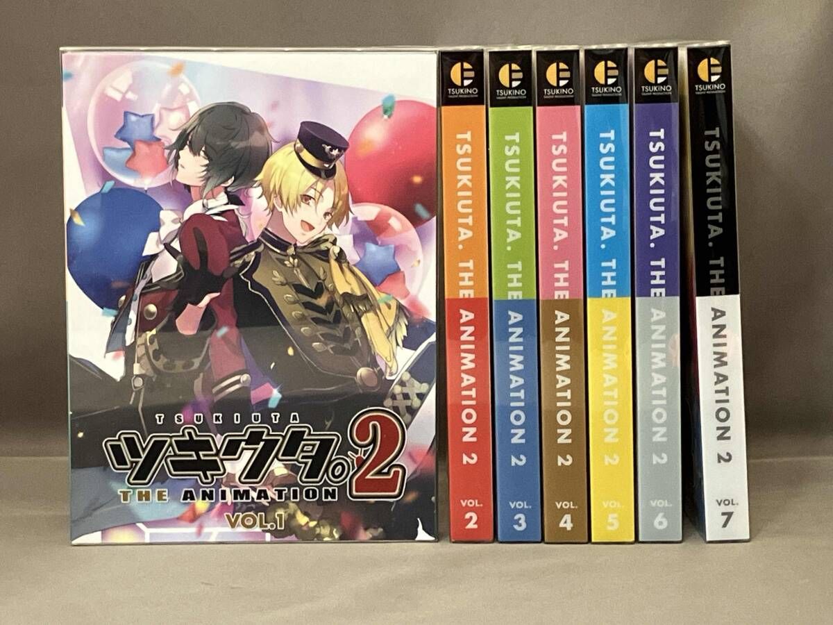 全7巻セット]ツキウタ｡ THE ANIMATION2 第1~7巻(Blu-ray Disc) 梶裕貴 