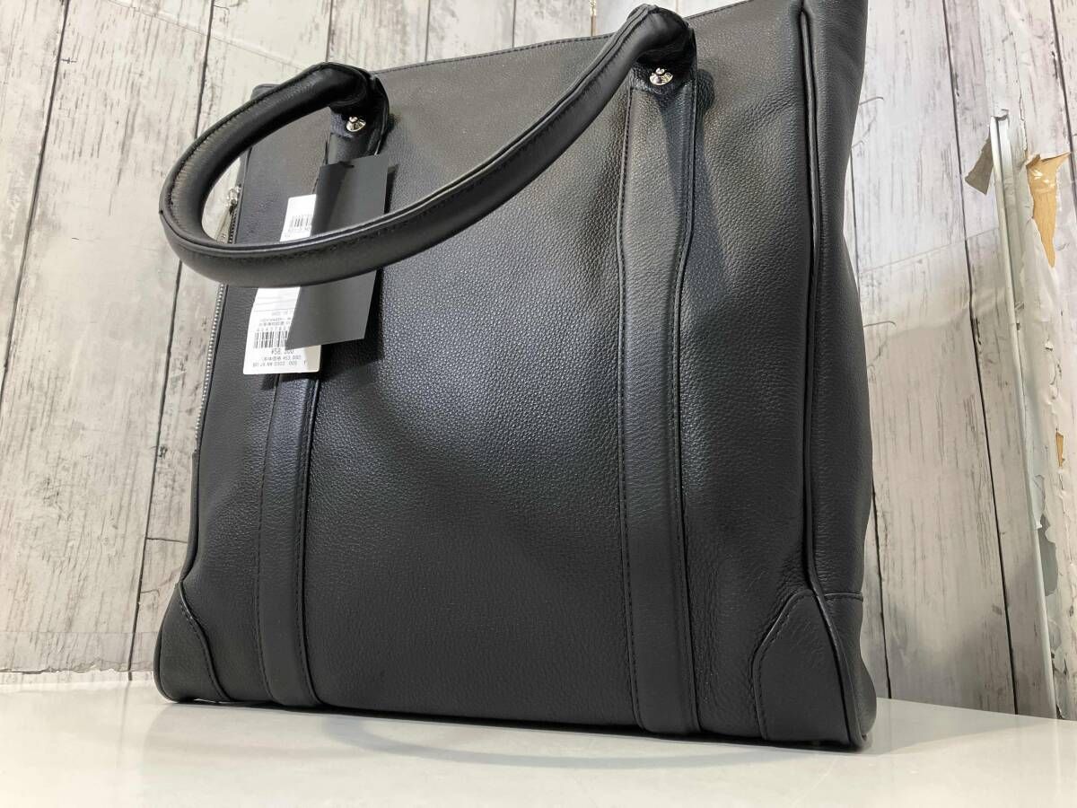 JOSEPH ジョセフ　オールレザーシュリンク　ブラック　牛革　TOTE BAG bojxnw0303 トートバッグ　タグ付　美品