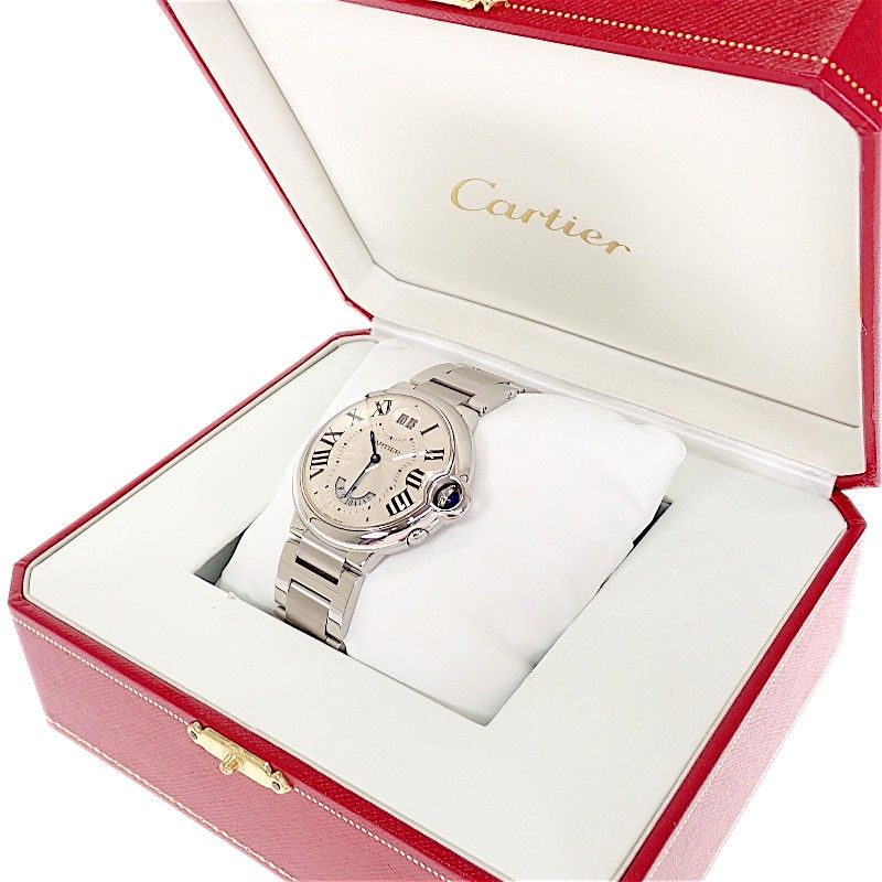 カルティエ CARTIER バロンブルー 2タイムゾーン W6920011 腕時計