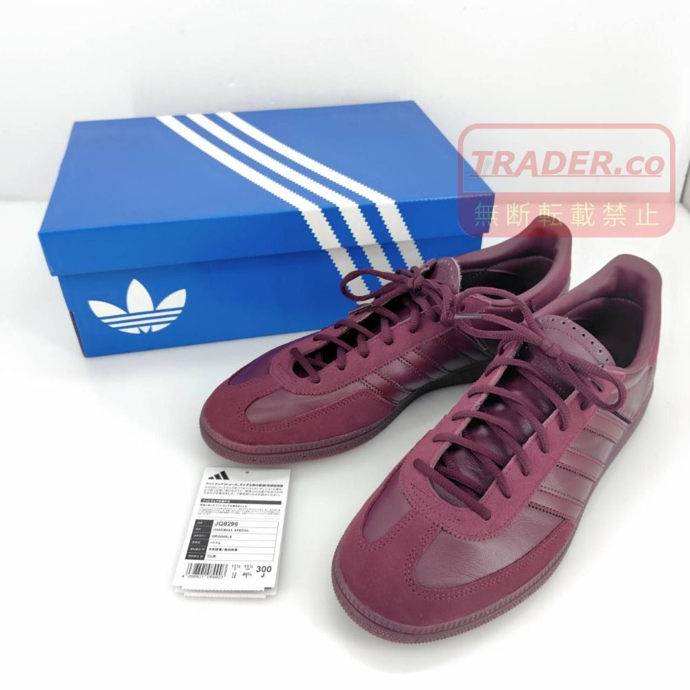 05w21669 アディダス adidas ハンドボール スペツィアル HANDBALL SPEZIAL マルーン/シャドウレッド 30.0cm US12 UK11.5 メンズ スニーカー JQ8296 【中古品】