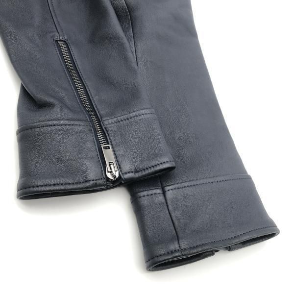 中古】junhashimoto STRETCH W RIDERS ライダースジャケット 4