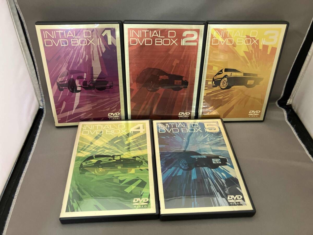 【付属品欠品】DVD 頭文字D Second Stage DVD-BOX2/INITIAL D DVD BOXⅡ 5枚セット