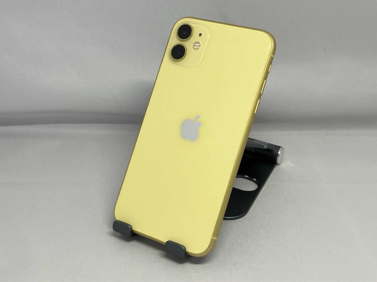 docomo 【SIMロックなし】MHDE3J/A iPhone 11 64GB イエロｰ docomo