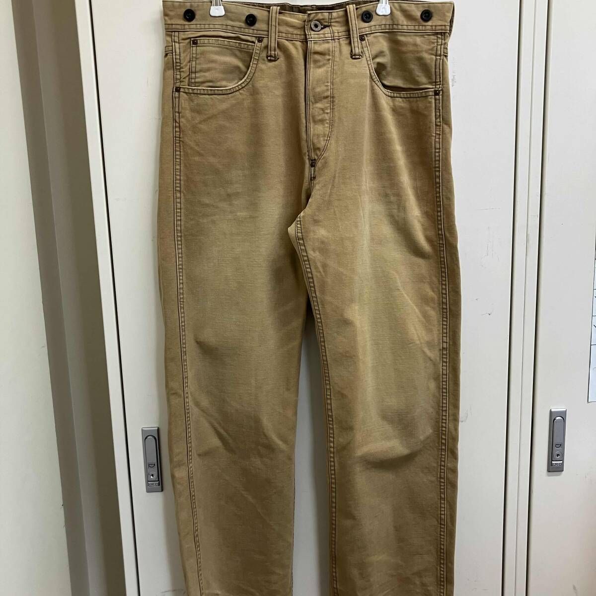 RRL 5POCKET CANVAS PANTS サイズ32×30 ベージュ ダブルアールエル