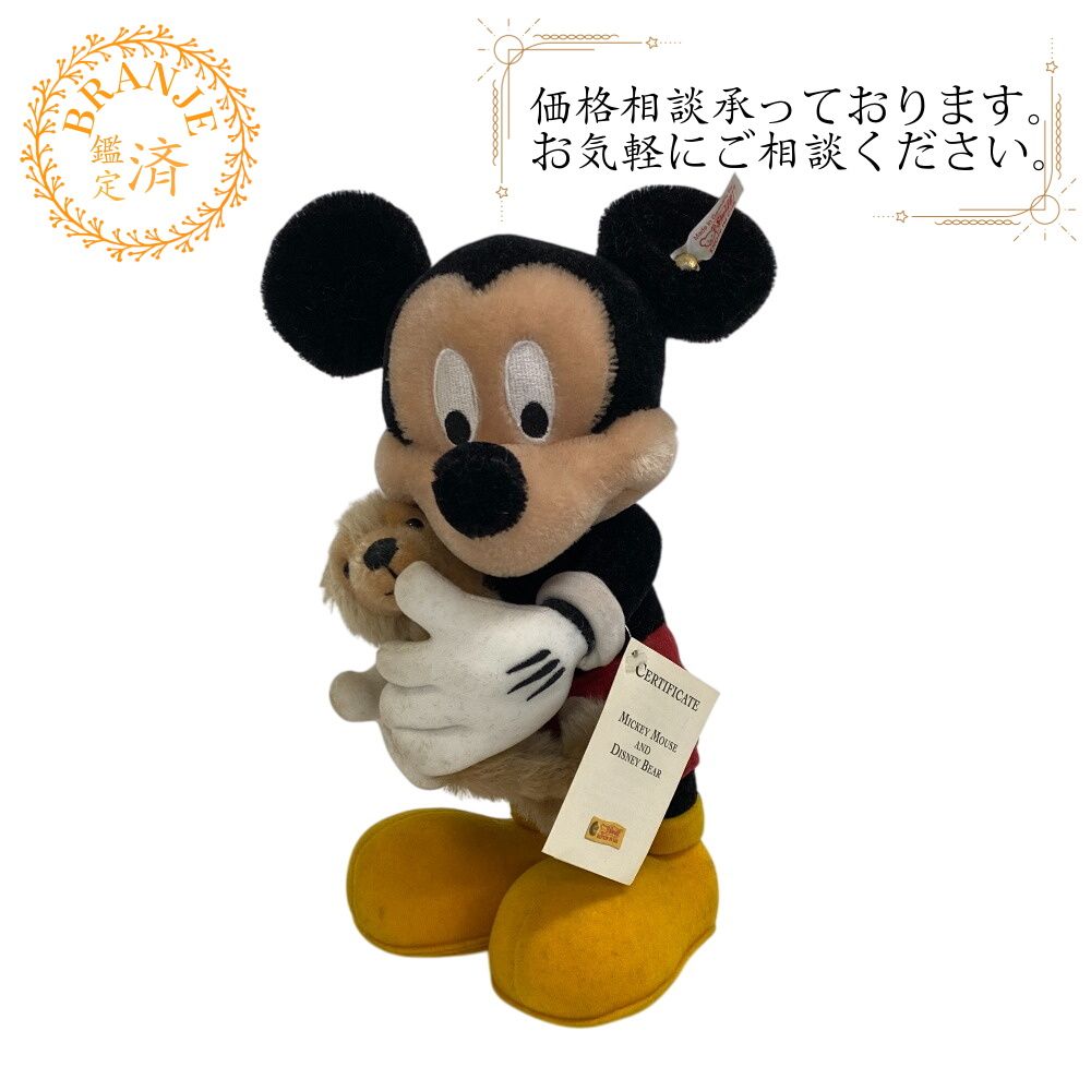 Steiff シュタイフ 669491 No.01420 ディズニー ドールウィークエンド ミッキーマウス 2006 1500体限定 ファブリック ぬいぐるみ