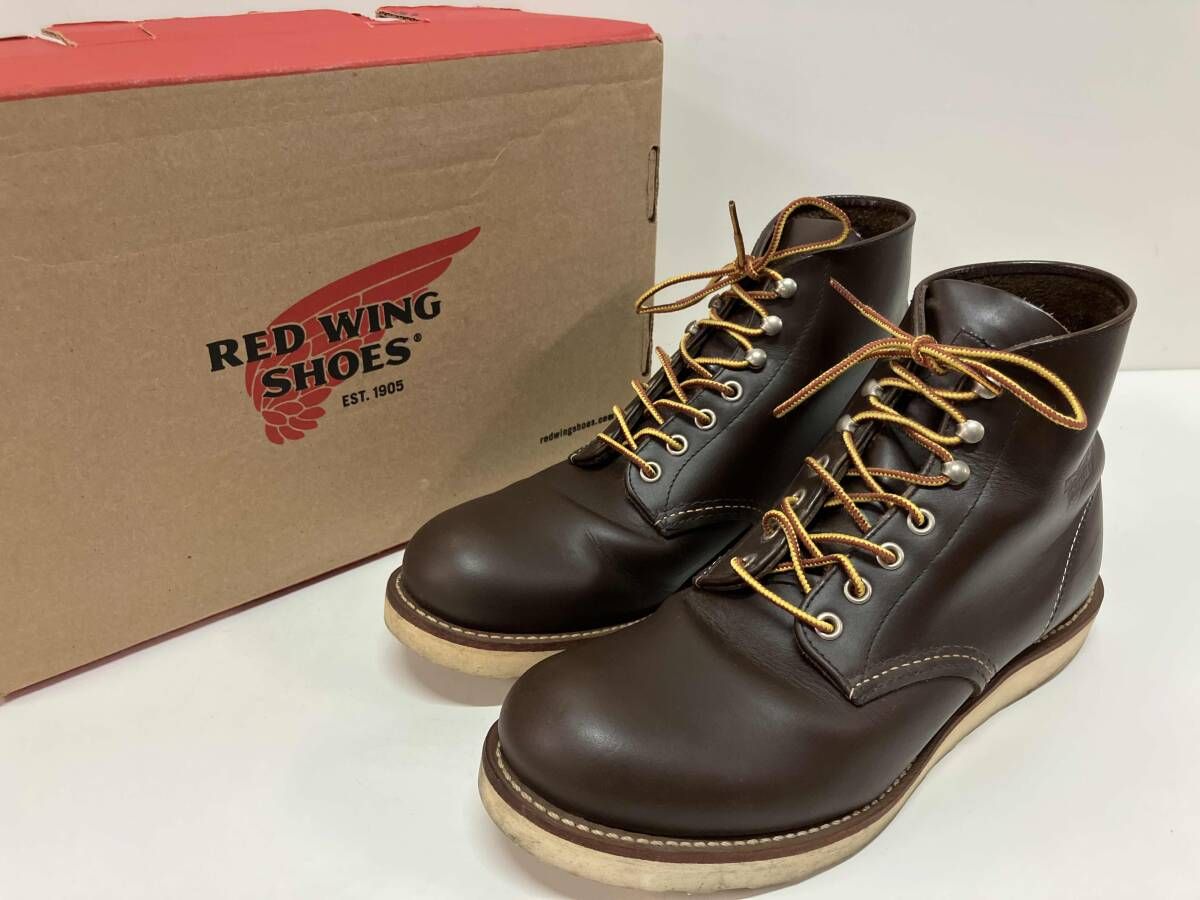 RED WING レッドウィング 8132 プレ-ントゥ レ-スアップ アイリッシュセッター USA製 その他ブ-ツ サイズ27.0