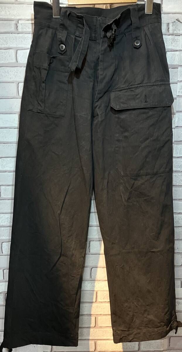 WAIPER ワイパー ロングパンツ カーゴパンツ ガスフラップ 21WP94 ミリタリー ブラック