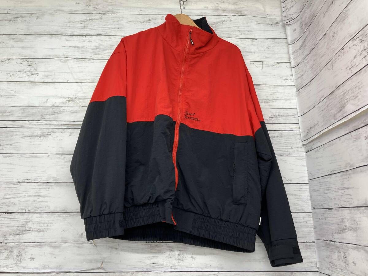 WTAPS／ダブルタップス／その他ジャケット／ナイロンジャケット／Nylon Tussah／レッド×ブラック／サイズL／242CWDT-JK