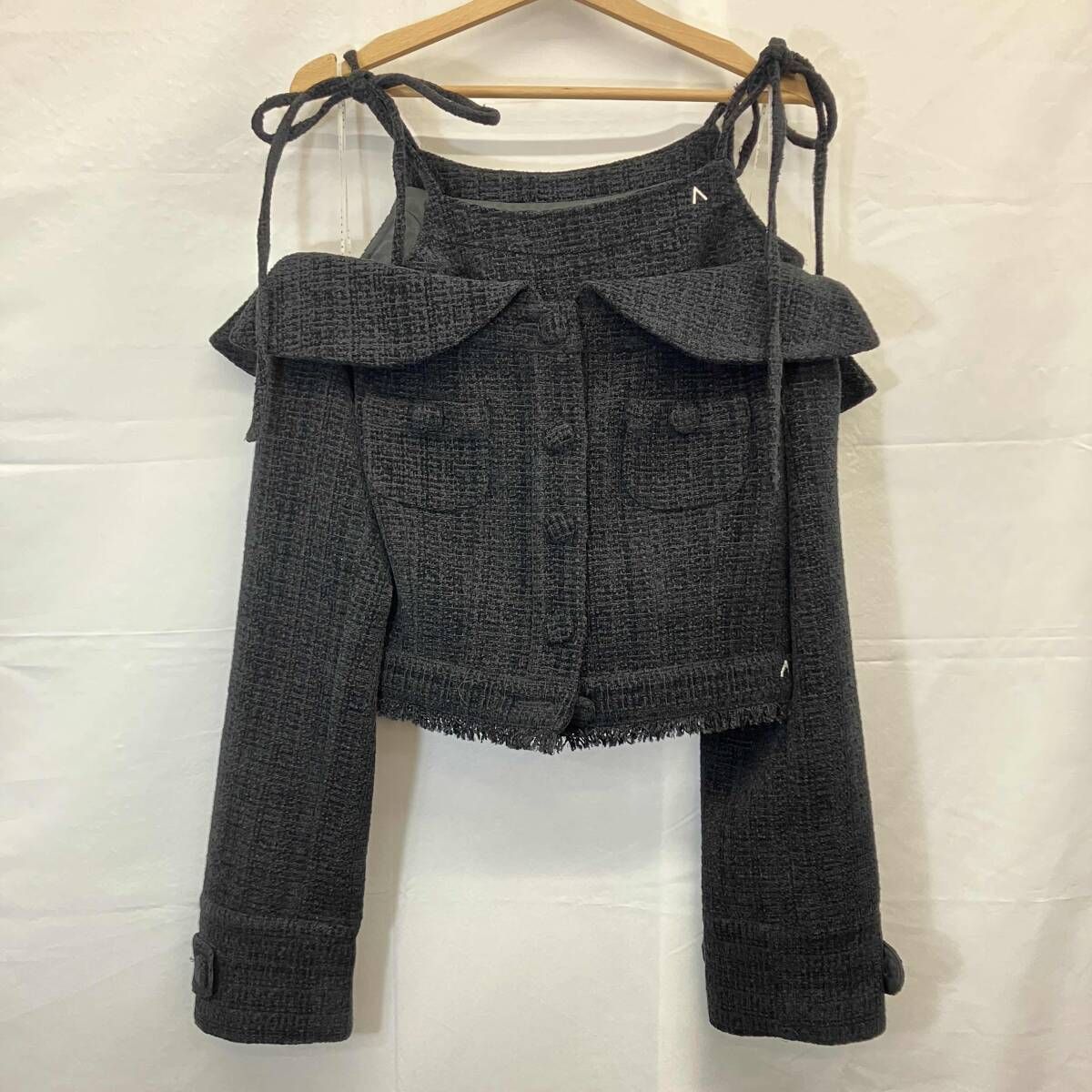andmary / アンドマリー / ジャケット / Twiggy tweed set top / サイズフリー