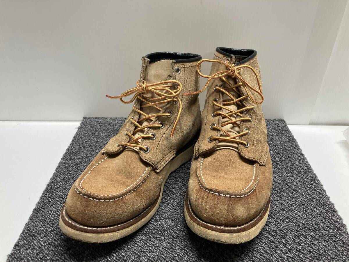 RED WING レッドウィング エンジニアブーツ サイズ8.5 ベージュ 10,701円