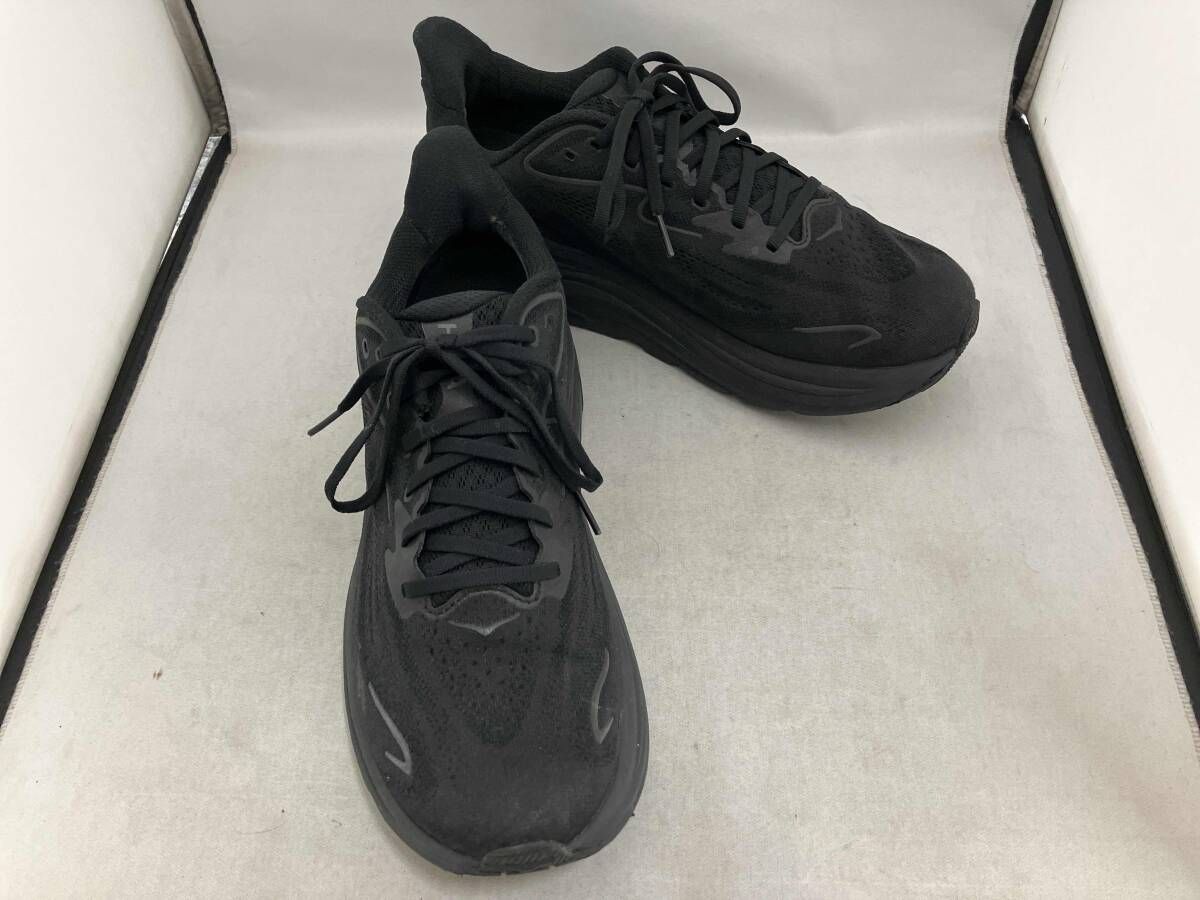 HOKA ONE ONE/ホカオネオネ スニーカー 1162030BBLC/CLIFTON 10 ブラック 28
