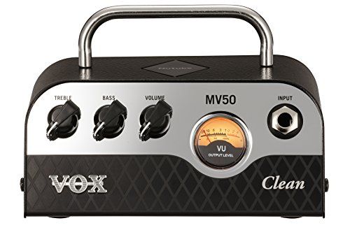 VOX Nutube搭載 ギター用 超小型 ヘッドアンプ MV50 Clean 驚きの軽量設計 50Wの大出力 アナログ回路 自宅練習 スタジオ ステージに最適 持ち運び ナチュラルなクリーンサウンドkk