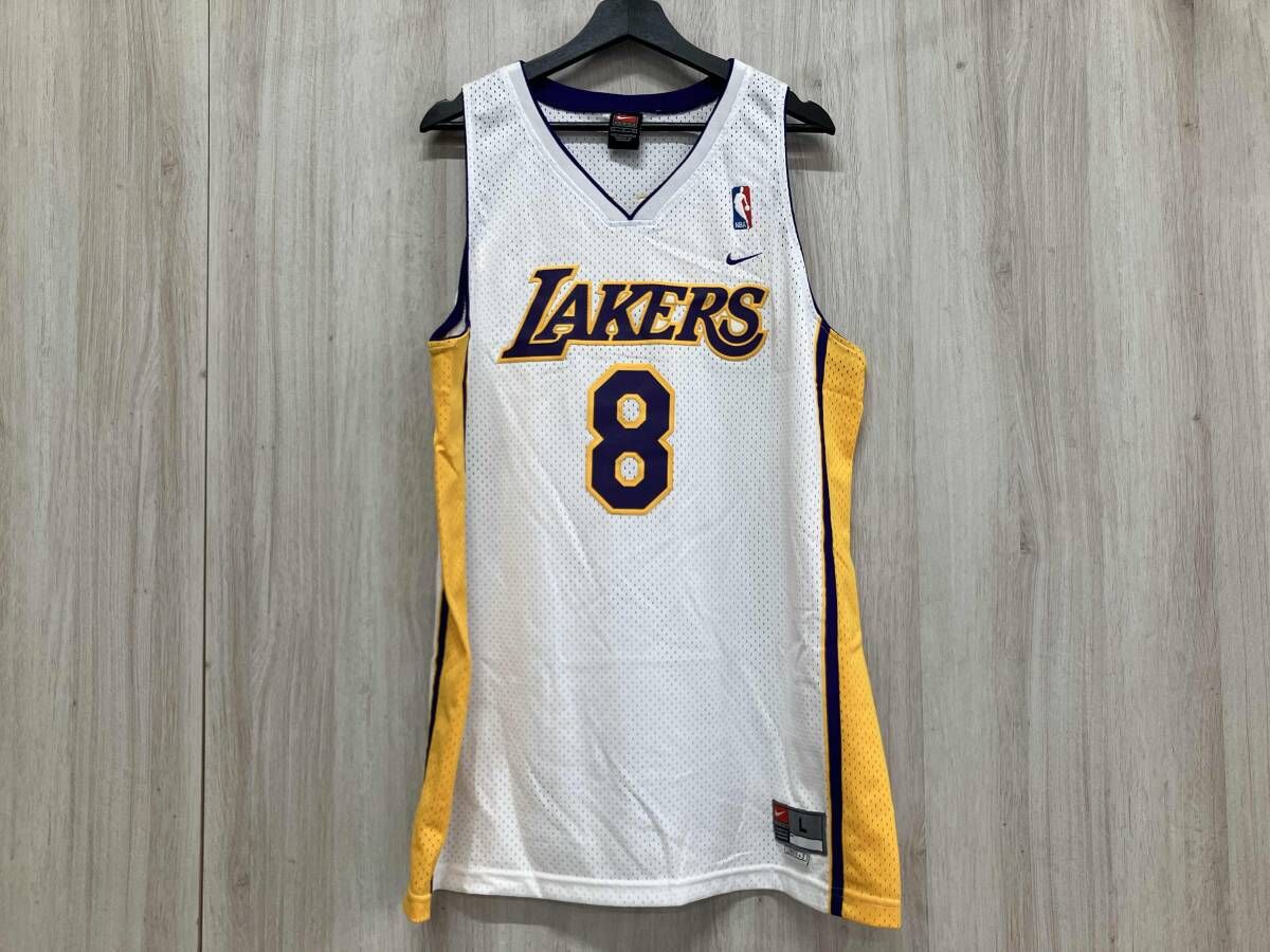 NIKE ナイキ ベスト コービー ・ ブライアント LAKERS Lサイズ シミ有り