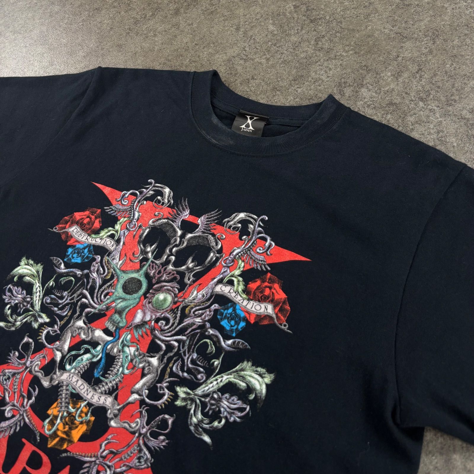 X JAPAN 2008東京ドーム 3Days 攻撃再開 I.V.〜破滅に向かって 半袖 T