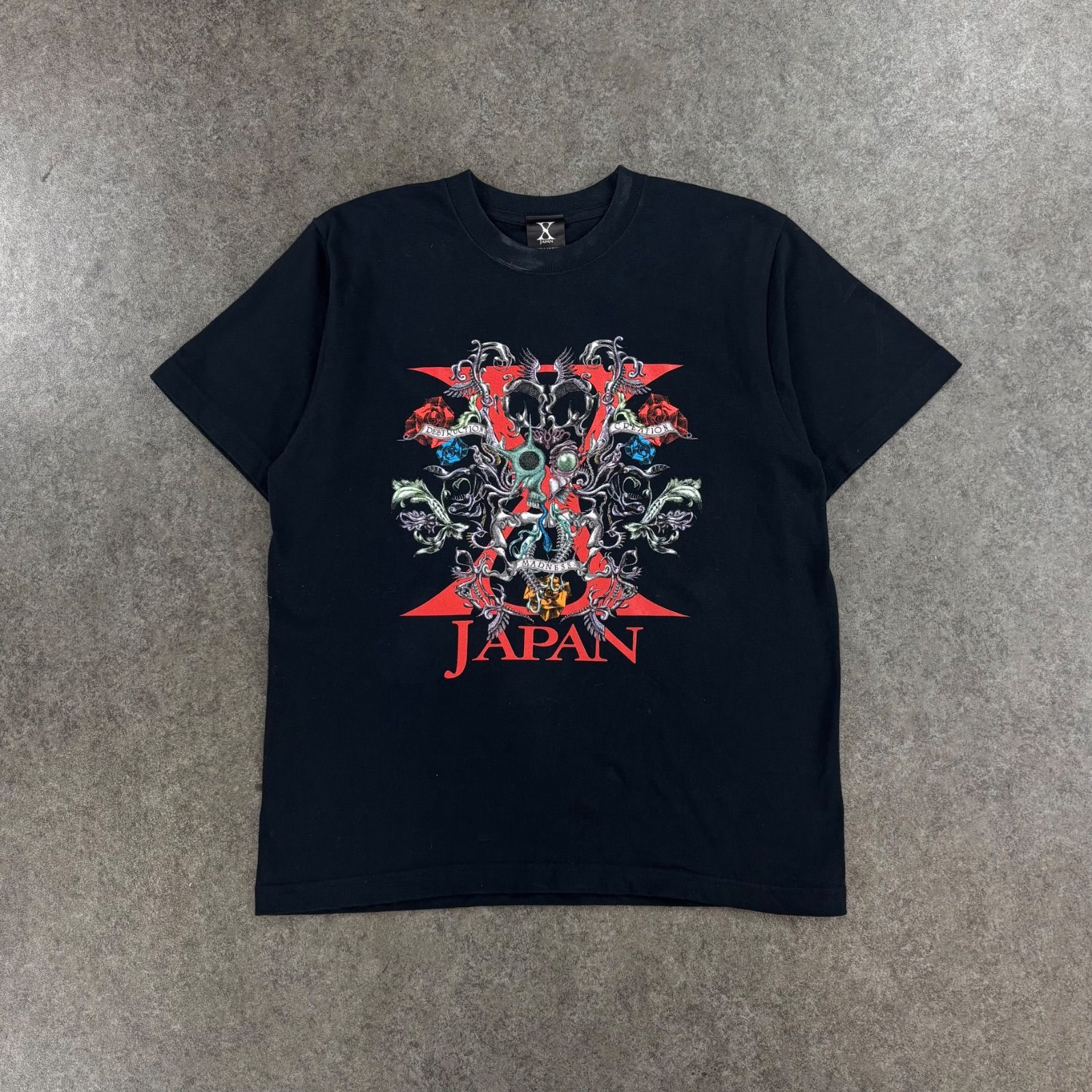 X JAPAN 2008東京ドーム 3Days 攻撃再開 I.V.〜破滅に向かって 半袖 T