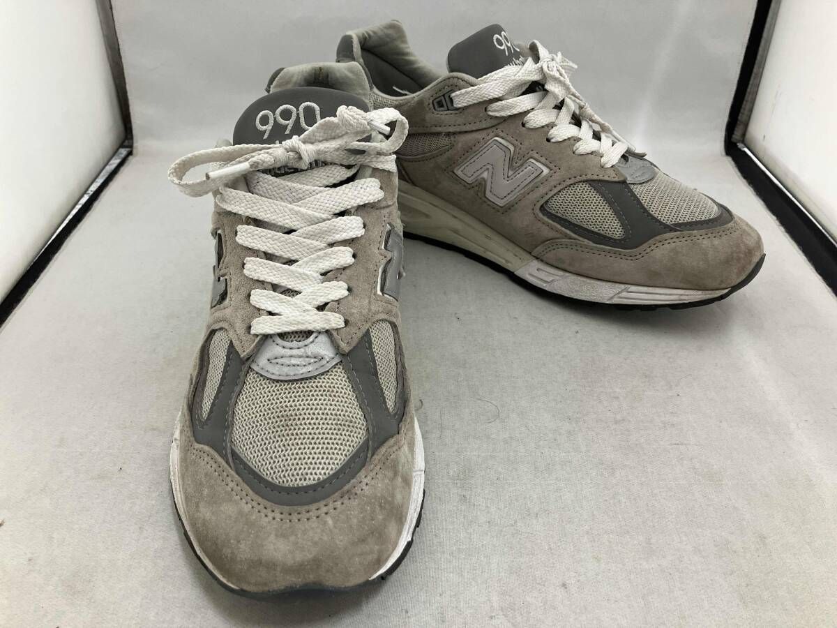 New Balance/ニューバランス スニーカー M990GY2 USA製 グレー 27.5