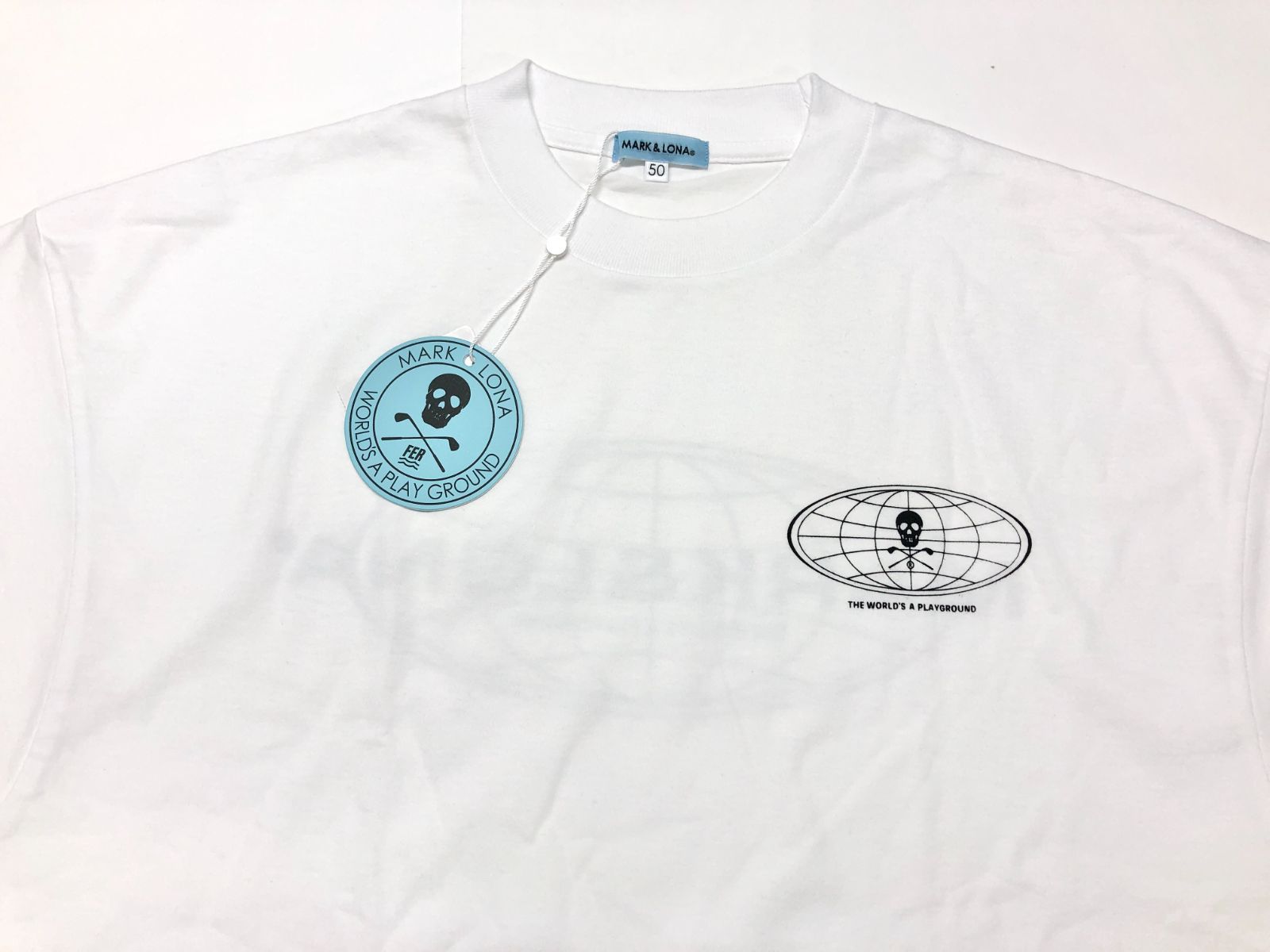新品未使用 MARK&LONA（マークアンドロナ） SEAGREEN Tシャツ 50