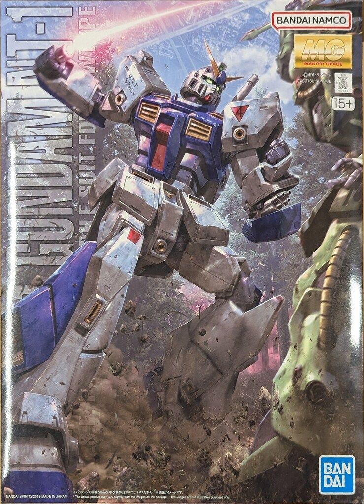 BANDAI SPIRITS MG 1/100 バンダイナムコ版 ガンダムNT-1 Ver.2.0/15+表記