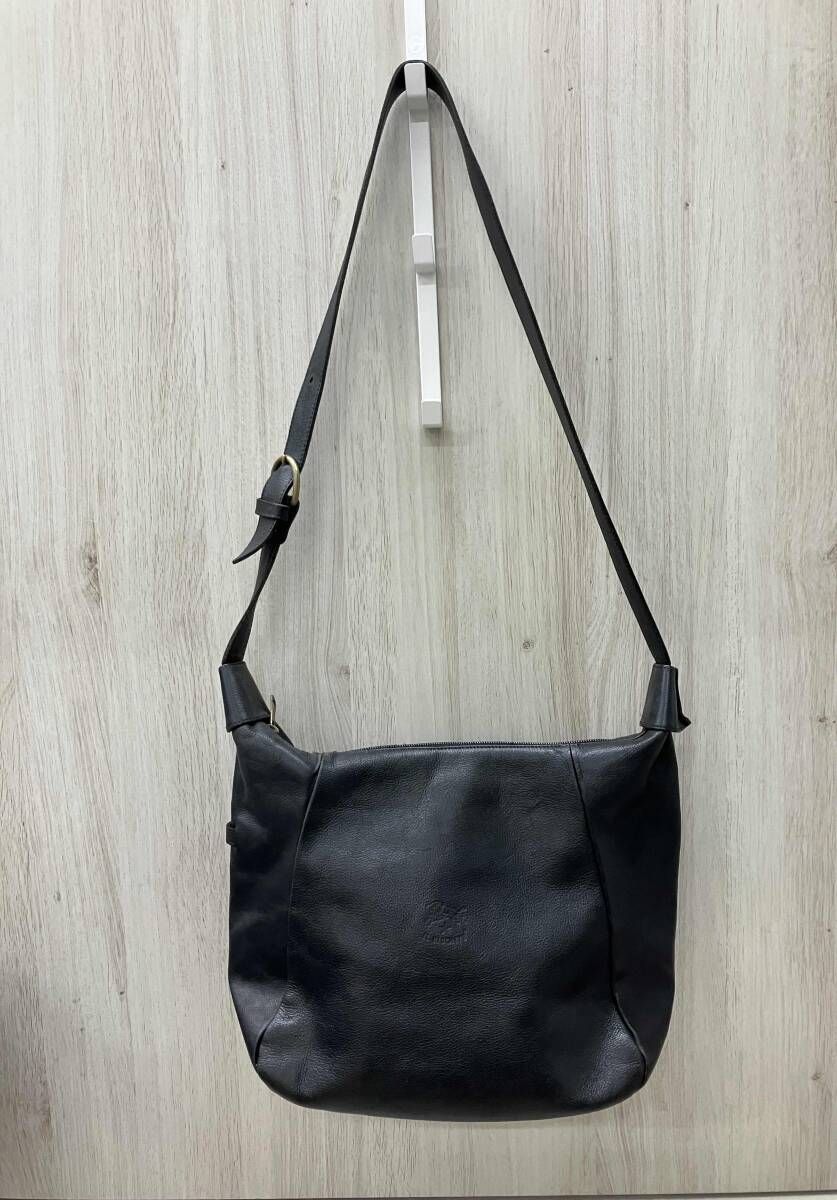 ★ 【IL BISONTE】イルビゾンテ レザーバケツショルダーバッグ 鞄